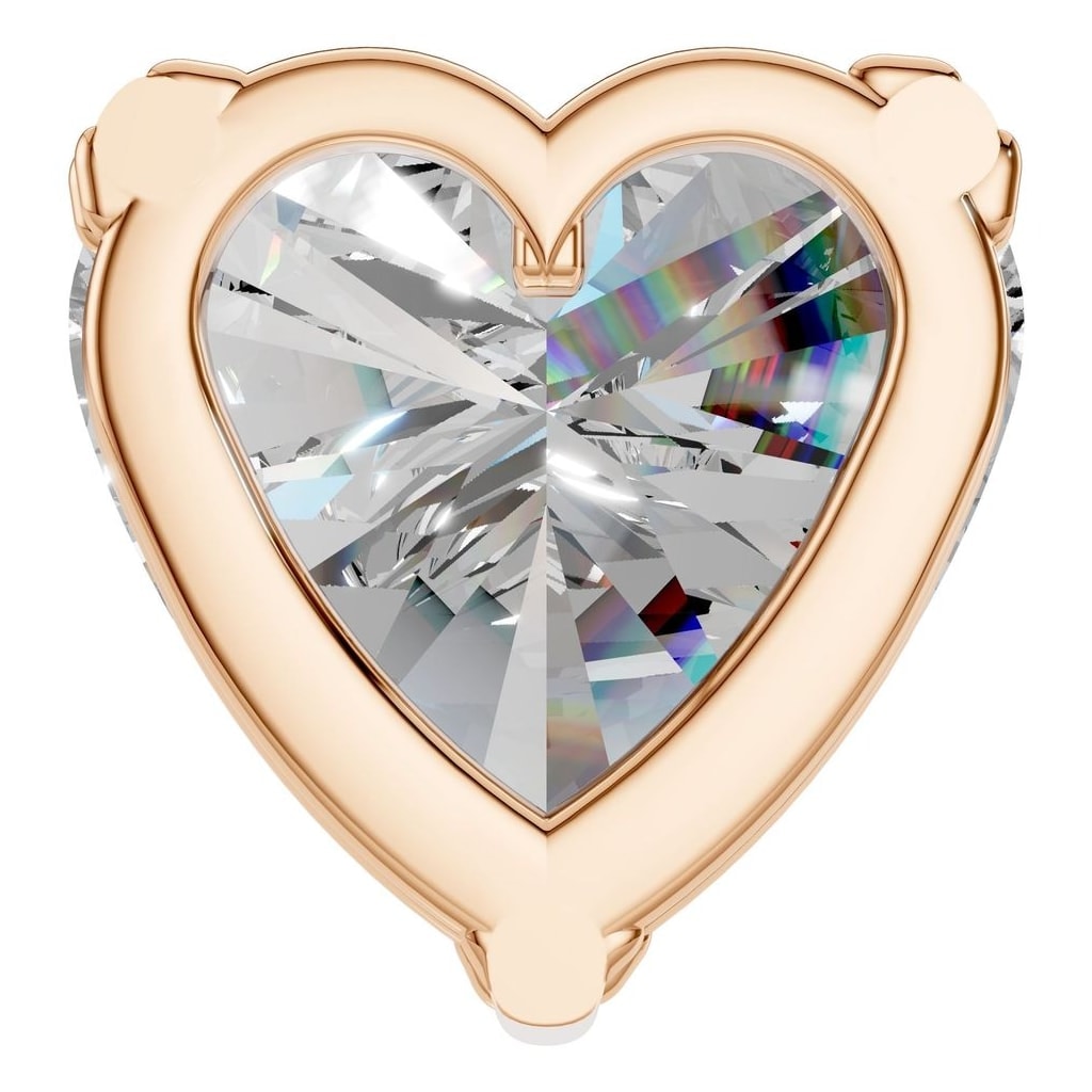 PE-1669 Rose Gold Pendant SET - BACK