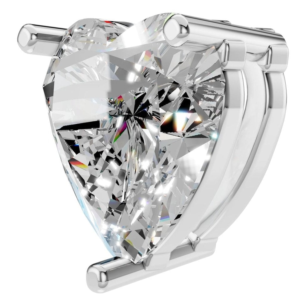 PE-1669 White Gold Pendant SET - ANGLE