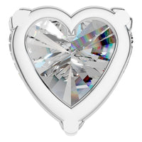 PE-1669 White Gold Pendant SET - BACK
