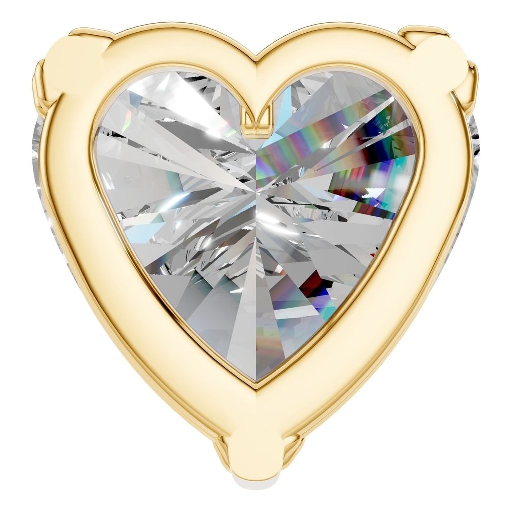 PE-1669 Yellow Gold Pendant SET - BACK