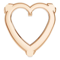 PE-1669 Rose Gold Pendant UNSET - BACK