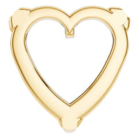 PE-1669 Yellow Gold Pendant UNSET - BACK