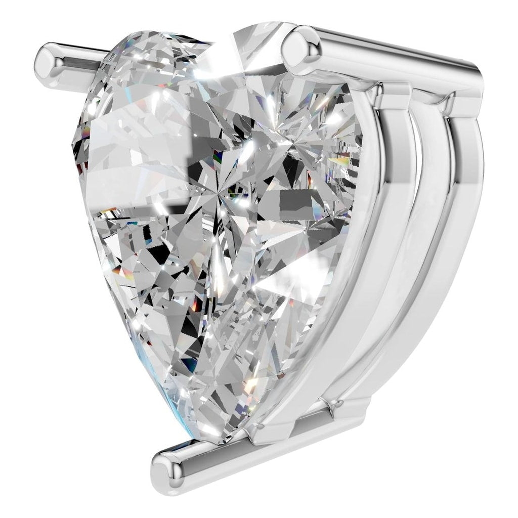 PE-1669 White Gold Pendant SET - ANGLE