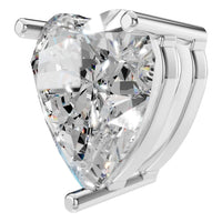 PE-1669 White Gold Pendant SET - ANGLE