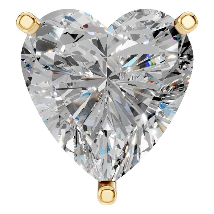 Solitaire Pendant Mounting - Heart 8.5mm