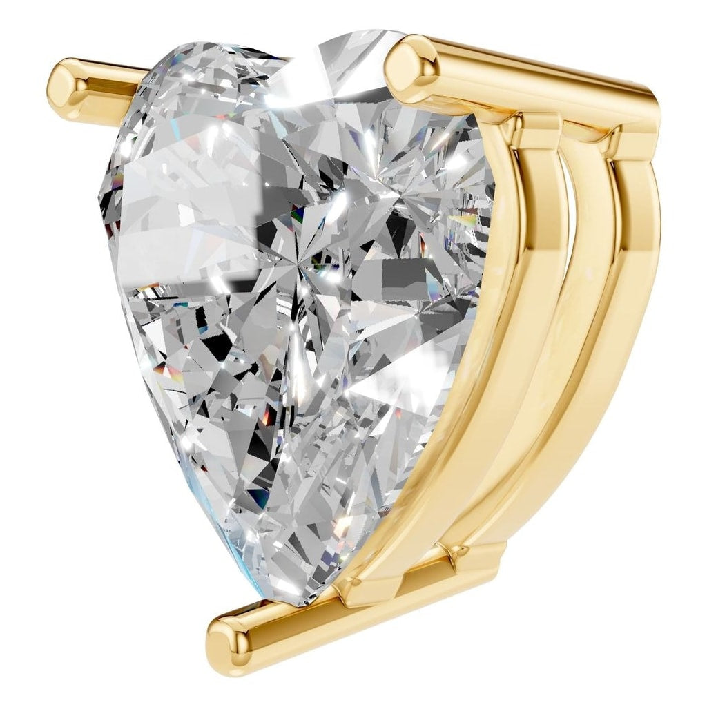 PE-1669 Yellow Gold Pendant SET - ANGLE