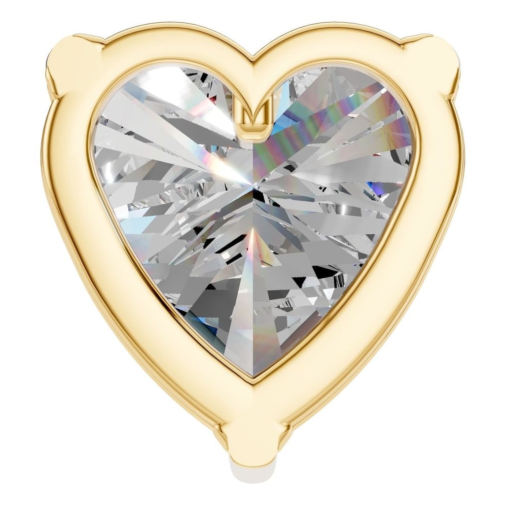 PE-1669 Yellow Gold Pendant SET - BACK