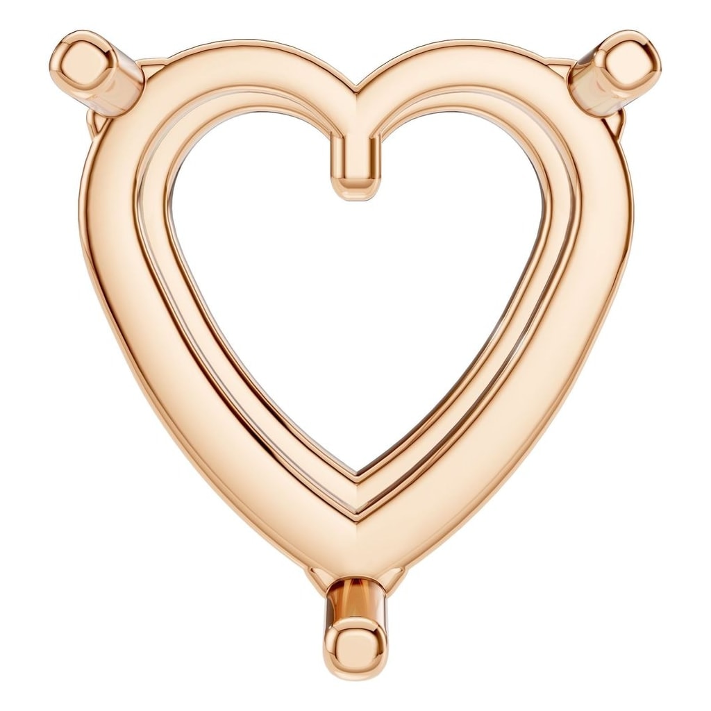 PE-1669 Rose Gold Pendant UNSET - Main View