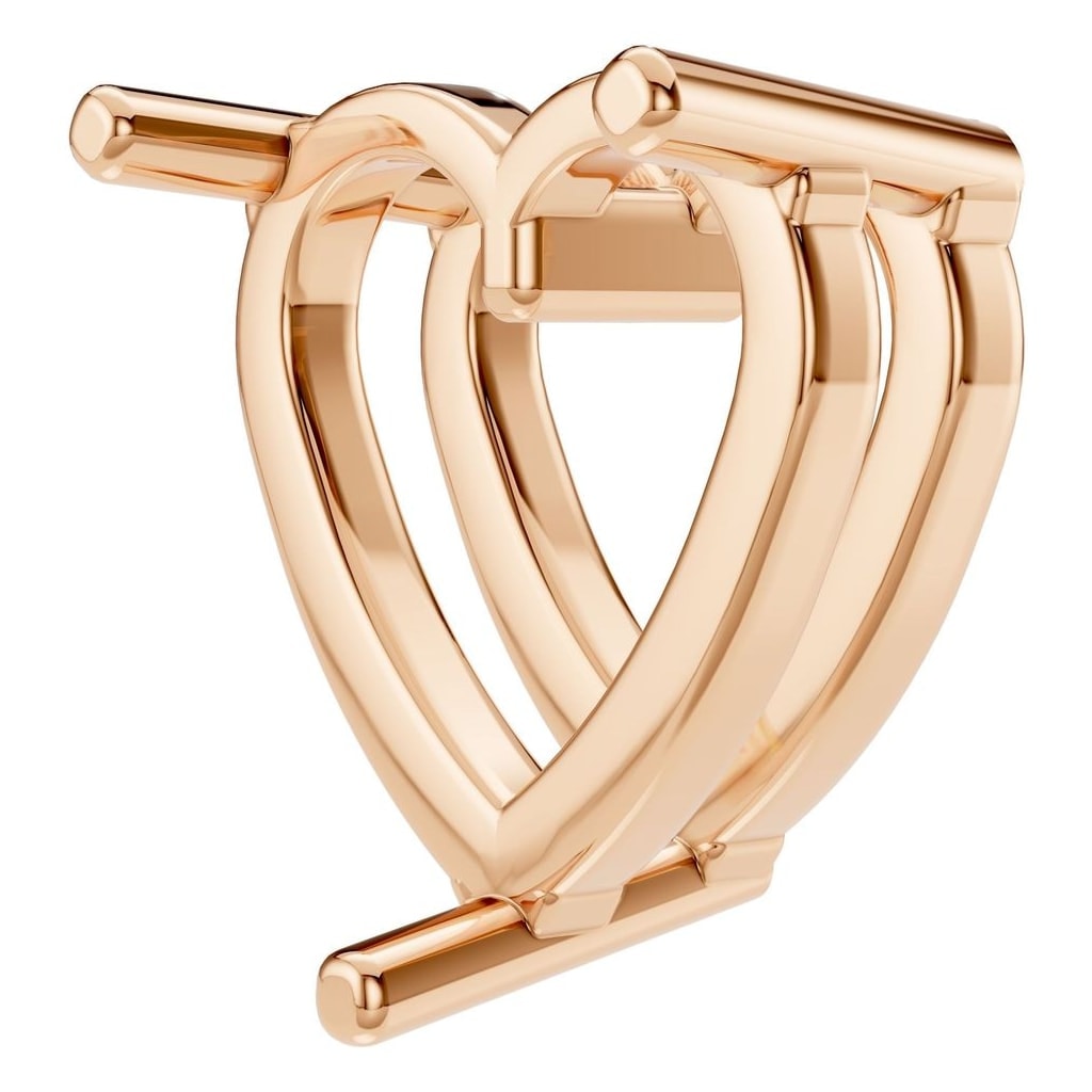 PE-1669 Rose Gold Pendant UNSET - ANGLE