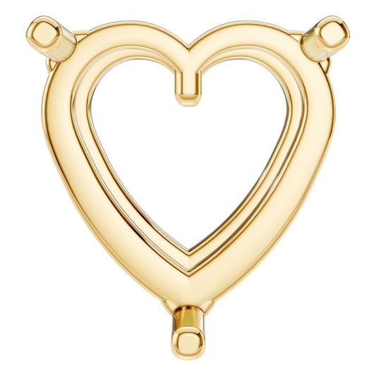 PE-1669 Yellow Gold Pendant UNSET - Main View