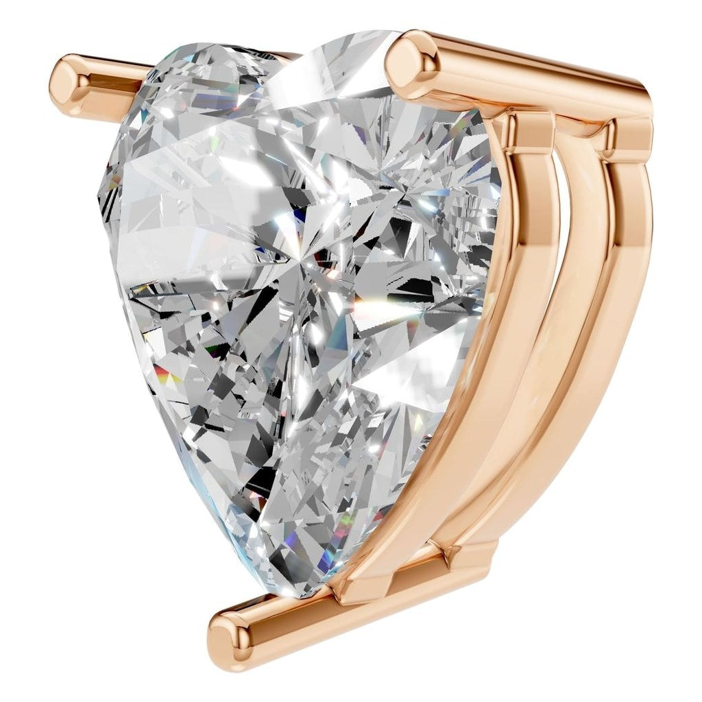 PE-1669 Rose Gold Pendant SET - ANGLE