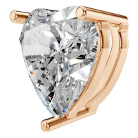 PE-1669 Rose Gold Pendant SET - ANGLE