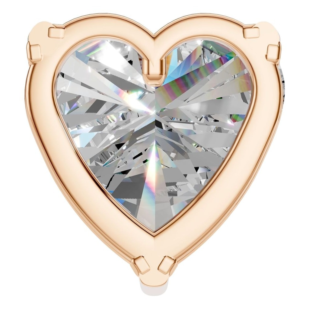 PE-1669 Rose Gold Pendant SET - BACK