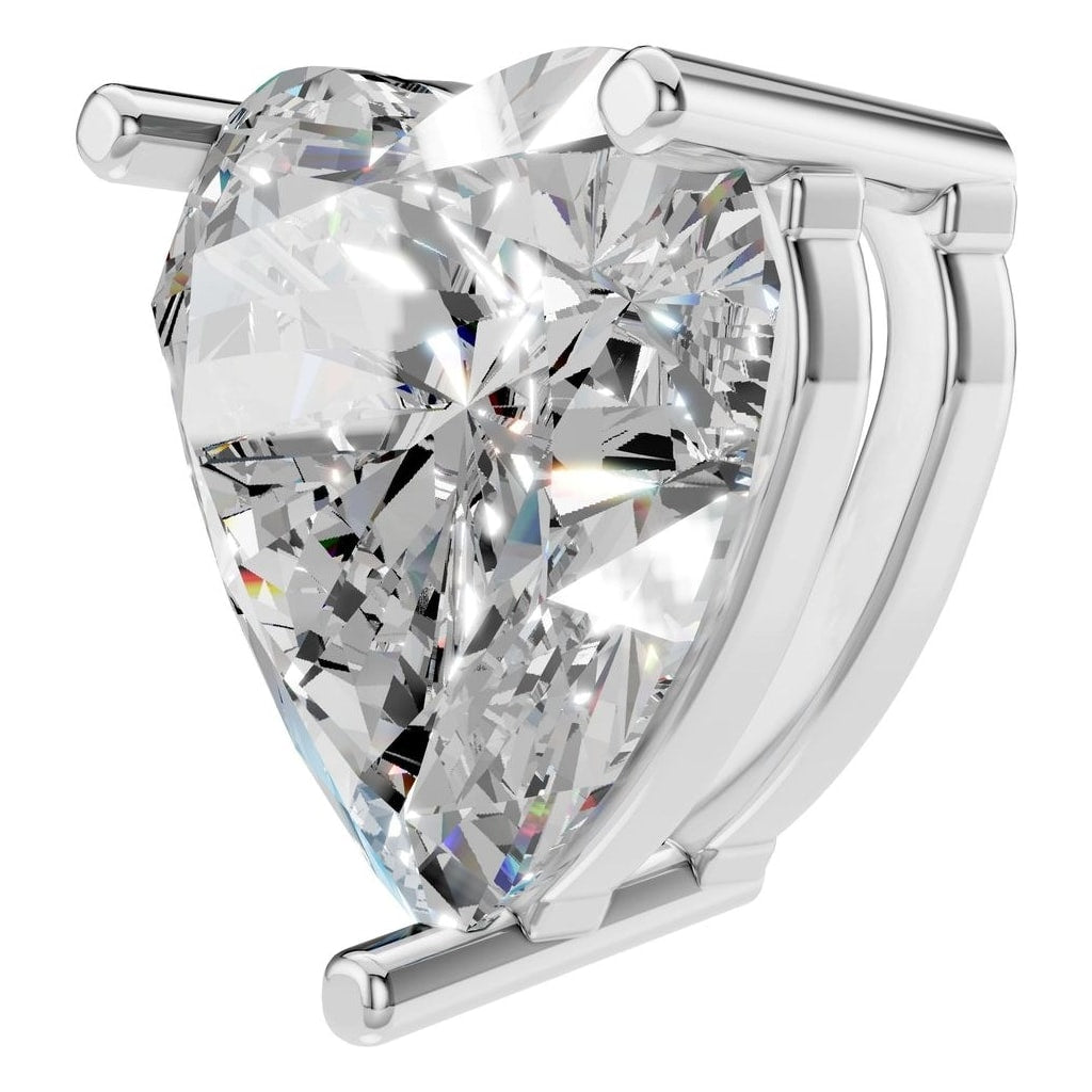 PE-1669 White Gold Pendant SET - ANGLE