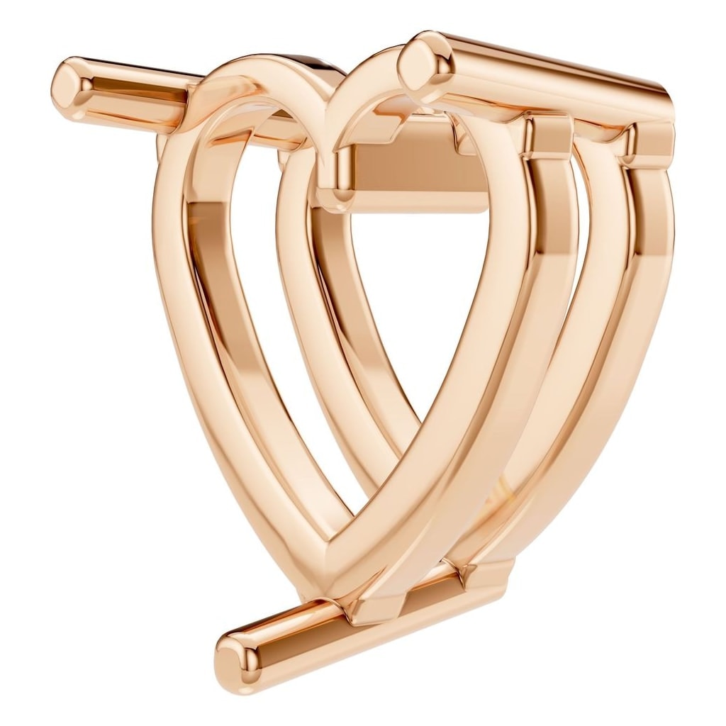 PE-1669 Rose Gold Pendant UNSET - ANGLE