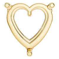 PE-1669 Yellow Gold Pendant UNSET - Main View