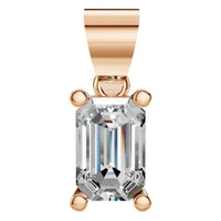 PE-1923 Rose Gold Pendant SET - Main View
