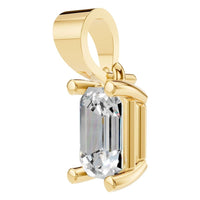 PE-1923 Yellow Gold Pendant SET - ANGLE