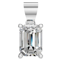 PE-1923 White Gold Pendant SET - Main View