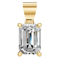 PE-1923 Yellow Gold Pendant SET - Main View