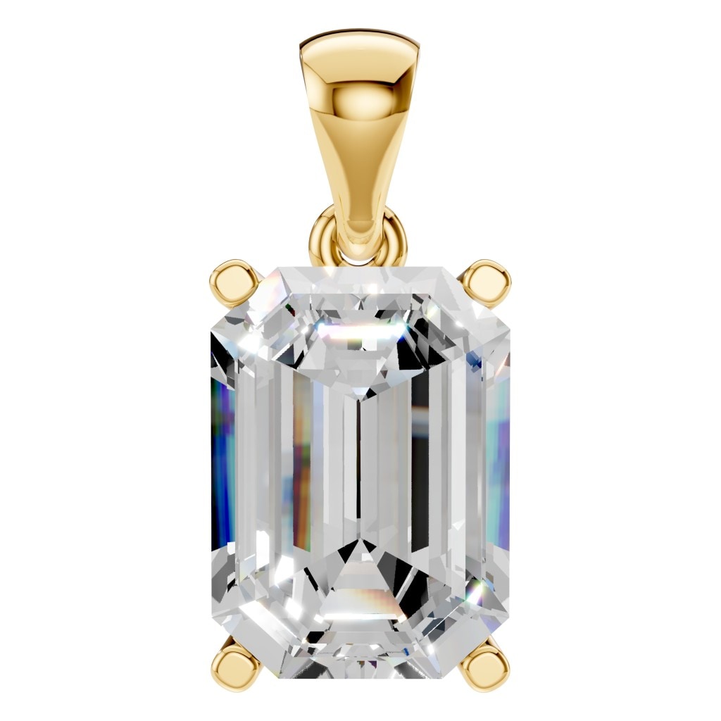 PE-1923 Yellow Gold Pendant SET - Main View