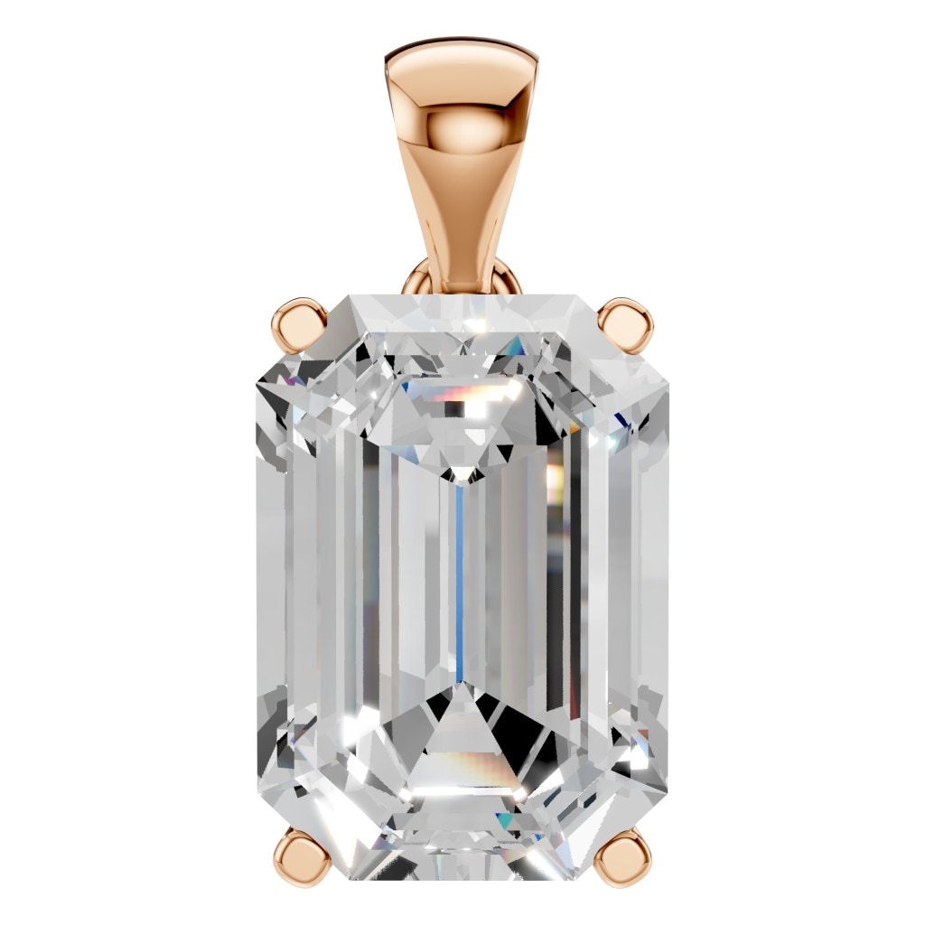 PE-1923 Rose Gold Pendant SET - Main View