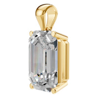 PE-1923 Yellow Gold Pendant SET - ANGLE