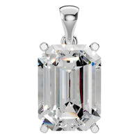 PE-1923 White Gold Pendant SET - Main View
