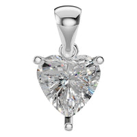PE-1923 White Gold Pendant SET - Main View