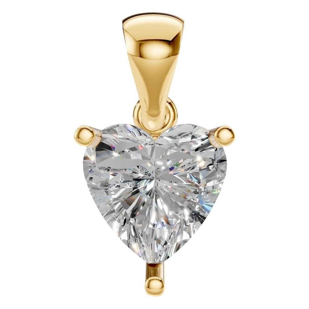 PE-1923 Yellow Gold Pendant SET - Main View