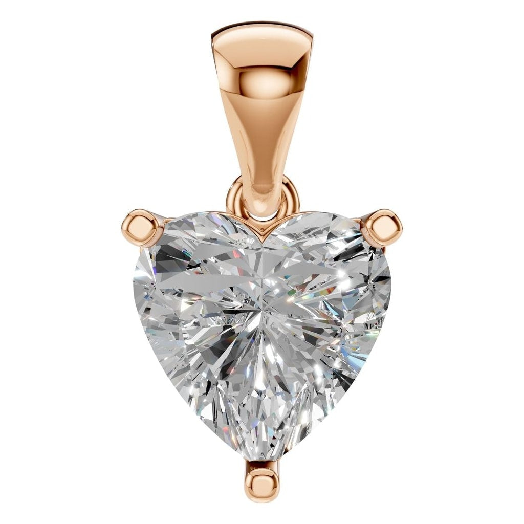 PE-1923 Rose Gold Pendant SET - Main View