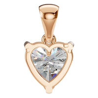 PE-1923 Rose Gold Pendant SET - BACK