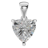 PE-1923 White Gold Pendant SET - Main View