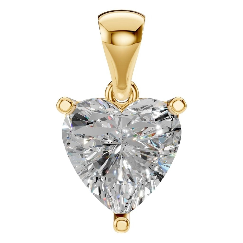 PE-1923 Yellow Gold Pendant SET - Main View