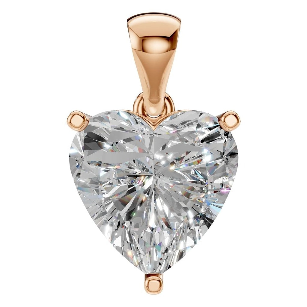 PE-1923 Rose Gold Pendant SET - Main View