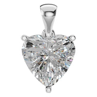 PE-1923 White Gold Pendant SET - Main View