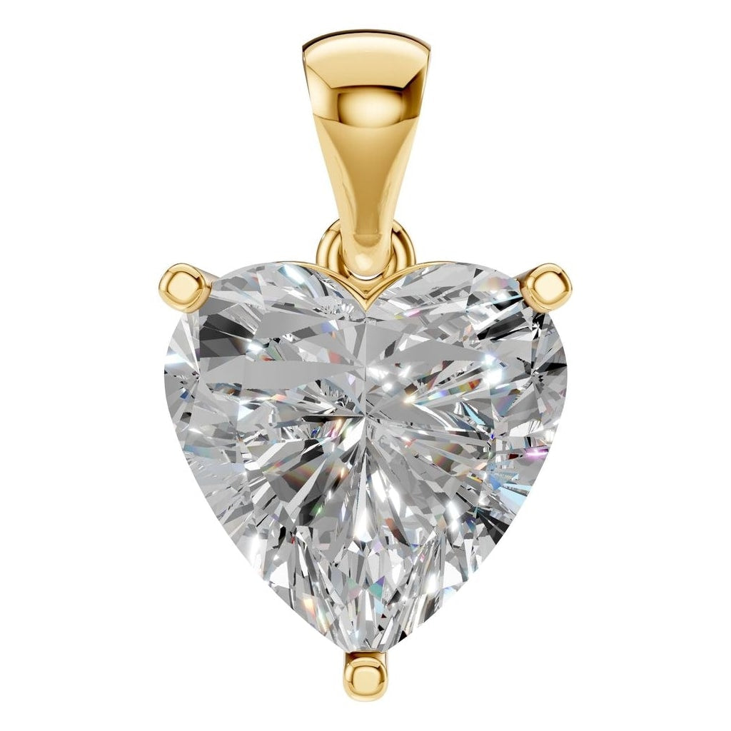 PE-1923 Yellow Gold Pendant SET - Main View