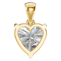 PE-1923 Yellow Gold Pendant SET - BACK