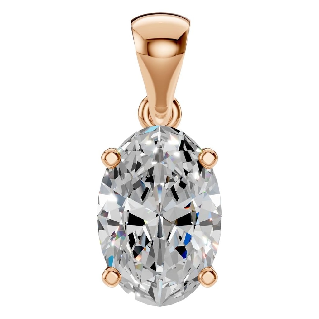 PE-1923 Rose Gold Pendant SET - Main View