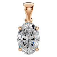 PE-1923 Rose Gold Pendant SET - Main View