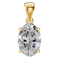 PE-1923 Yellow Gold Pendant SET - Main View