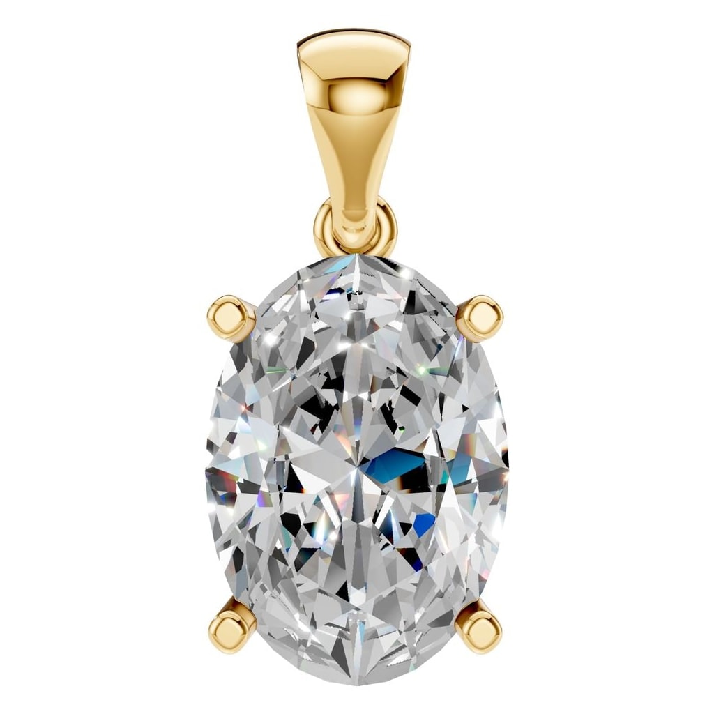 PE-1923 Yellow Gold Pendant SET - Main View