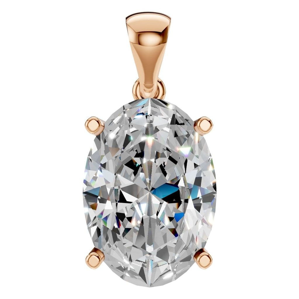 PE-1923 Rose Gold Pendant SET - Main View