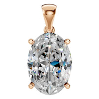 PE-1923 Rose Gold Pendant SET - Main View