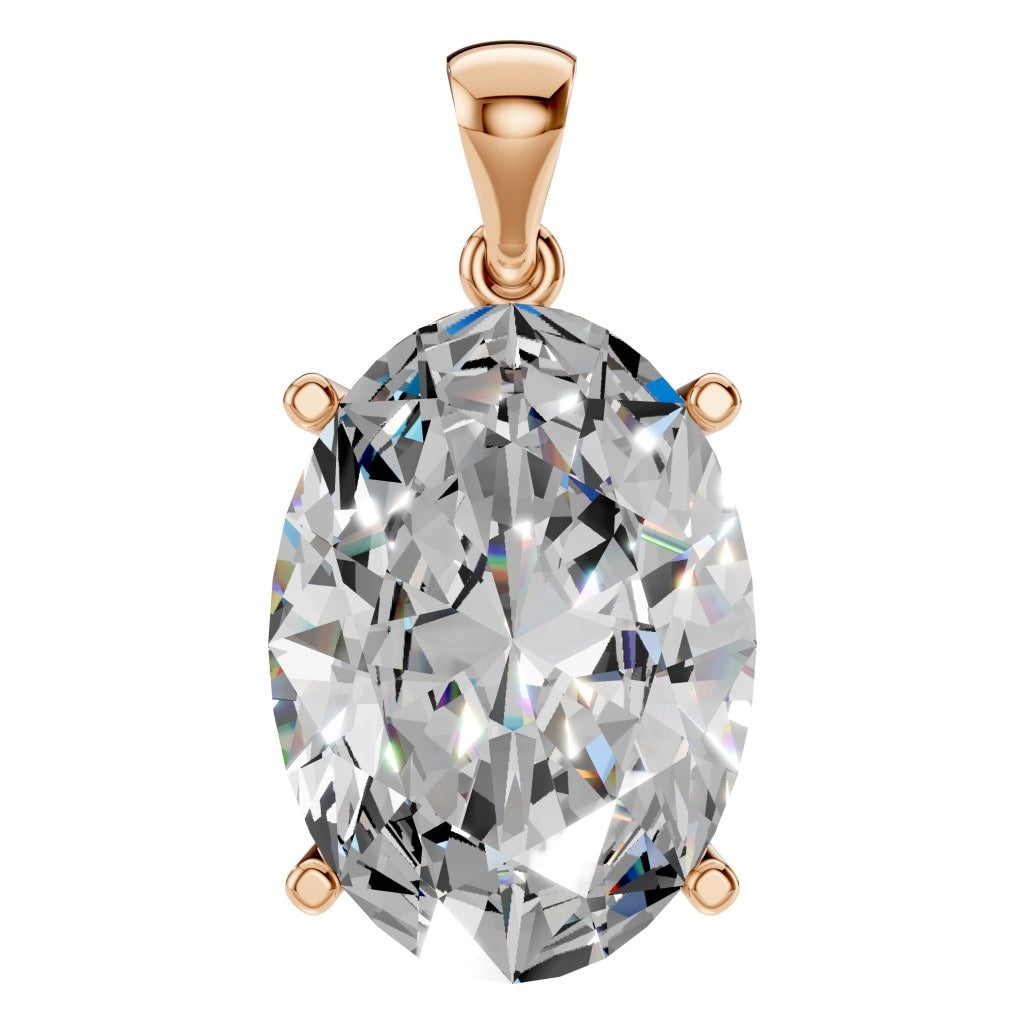 PE-1923 Rose Gold Pendant SET - Main View