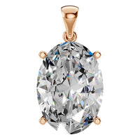 PE-1923 Rose Gold Pendant SET - Main View