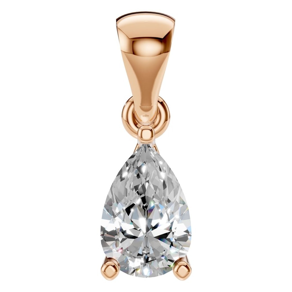 PE-1923 Rose Gold Pendant SET - Main View