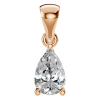 PE-1923 Rose Gold Pendant SET - Main View