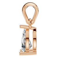 PE-1923 Rose Gold Pendant SET - Side View