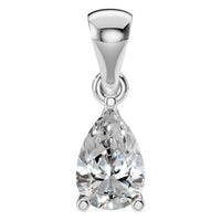 PE-1923 White Gold Pendant SET - Main View